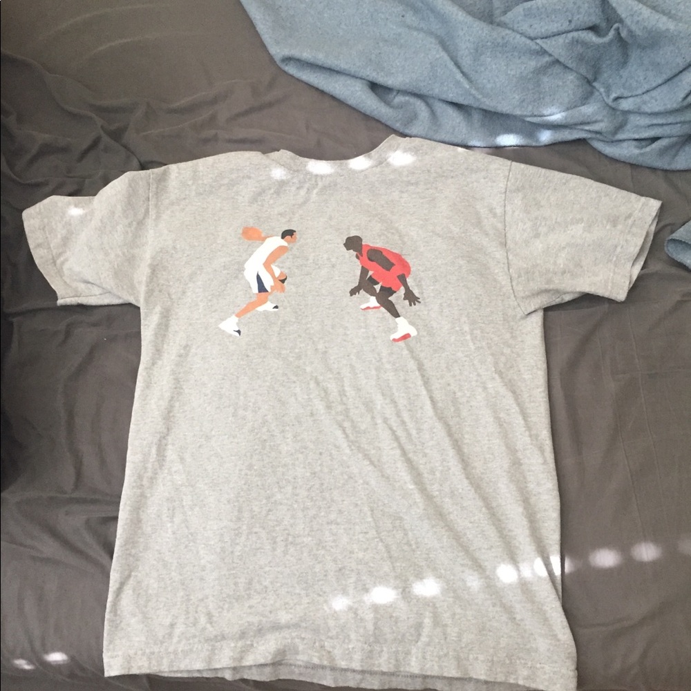 Iverson vs Jordan Tee